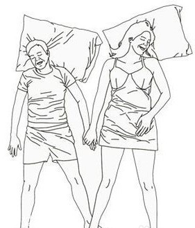 情侶睡姿揭秘心理親密度 情侶睡姿揭秘心理親密度