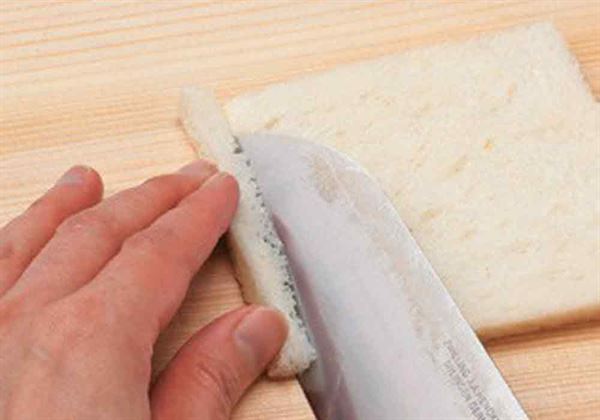 三明治怎么切 熱熱切、來回拉