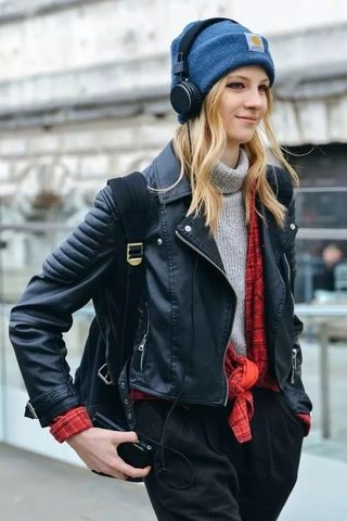 針織帽怎么戴好看 針織帽怎么戴好看