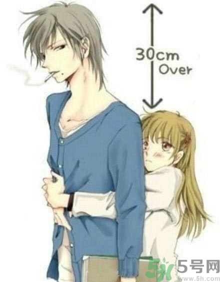 情侶最萌身高差是多少？女生多高最好？