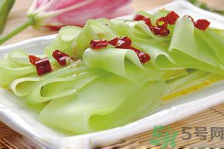 萵筍可以美白嗎？萵筍怎樣美白？