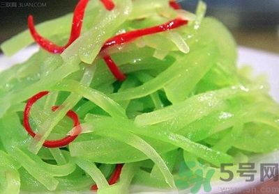 萵筍可以治貧血嗎？萵筍怎么吃才能治貧血？