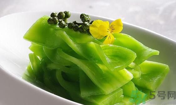 黃瓜能和萵筍一起炒嗎？黃瓜可以和萵筍一起吃嗎？