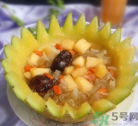 哈密瓜可以和銀耳一起煮嗎？哈密瓜可以和銀耳一起吃嗎？