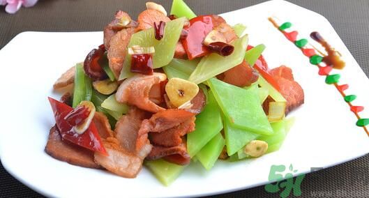 萵筍和臘肉一起炒好嗎？萵筍和臘肉一起吃好嗎？