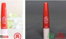 ETUDE愛麗小屋Rosy tint玫瑰花園口紅唇彩真假辨別圖 ETUDE愛麗小屋Rosy tint玫瑰花園口紅唇彩真假辨別圖