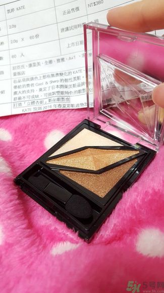 凱婷KATE擴(kuò)型深邃眼影盒怎么樣？好用嗎？