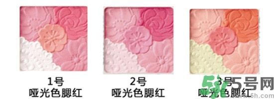 canmake花瓣腮紅色號(hào)對(duì)比圖？canmake五色花瓣腮紅試色