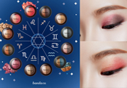芭妮蘭12星座眼影盤(pán)色號(hào)試色圖