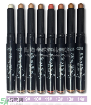 伊蒂之屋愛(ài)麗小屋閃亮珠光棒眼影筆真假辨別圖 