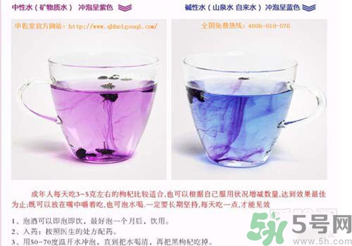 黑枸杞泡水是什么顏色？黑枸杞泡水是紫色的嗎？