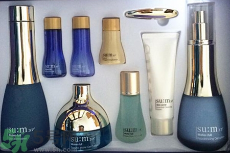 su:m37度蘇秘水漾清潤套盒功效 su:m37度蘇秘水漾清潤套盒使用方法？