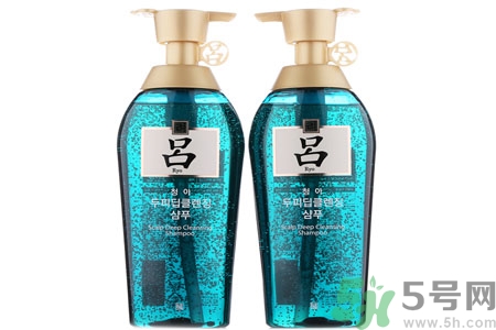 韓國呂洗發(fā)水系列各個顏色有哪些功效？