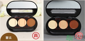 ustar三色修容盤(pán)真假怎么辨別?ustar三色修容盤(pán)真假辨別圖