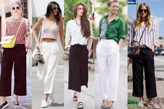 闊腿褲配什么上衣？闊腿褲上衣搭配