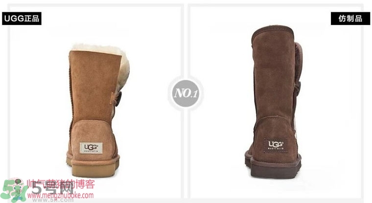 ugg是什么牌子？ugg雪地靴真假辨別圖對比