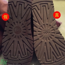 ugg是什么牌子？ugg雪地靴真假辨別圖對比