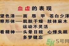 血虛的癥狀是什么？血虛的表現(xiàn)有哪些？