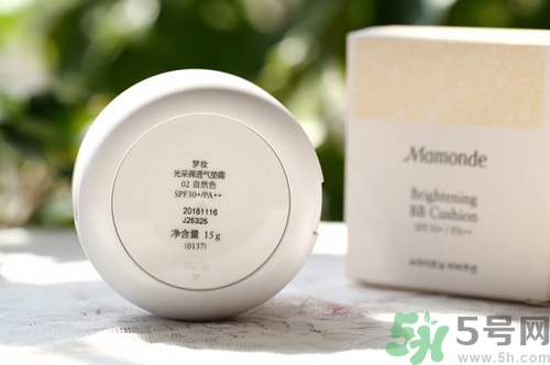 夢妝光采裸透氣墊怎么樣？夢妝桃花遮瑕氣墊bb好用嗎？