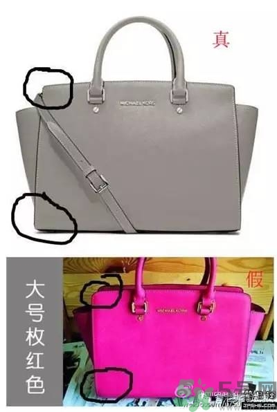 Michael Kors女包真?zhèn)伪鎰e Michael Kors包包真假鑒別圖 Michael Kors女包真?zhèn)伪鎰e Michael Kors包包真假鑒別圖