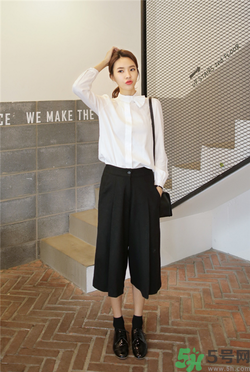 闊腿褲配什么鞋子好看？穿闊腿褲配什么鞋子？