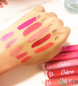 oura歐米拉4K唇釉色號(hào) oura歐米拉4K唇釉試色圖 oura歐米拉4K唇釉色號(hào) oura歐米拉4K唇釉試色圖