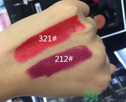 紀梵希小羊皮321試色 紀梵希321口紅