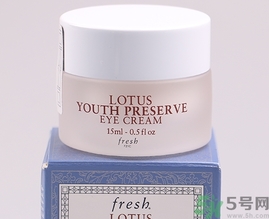 fresh睡蓮眼霜怎么樣？fresh睡蓮眼霜好用嗎？