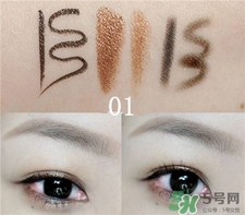 jourmoe三合一眼線(xiàn)筆色號(hào) jourmoe三合一眼影筆試色