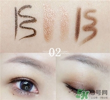 jourmoe三合一眼線(xiàn)筆色號(hào) jourmoe三合一眼影筆試色