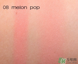 倩碧菊花腮紅色號(hào) 倩碧菊花腮紅試色