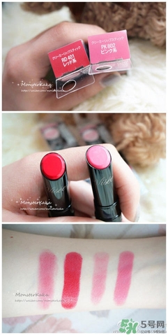 visee口紅怎么樣？visee口紅試色