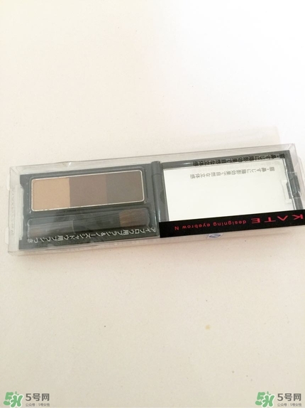 kate三色眉粉怎么用？kate三色眉粉使用方法