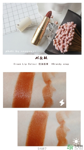 hm南瓜色口紅色號 hm臟橘色唇膏試色圖 hm南瓜色口紅色號 hm臟橘色唇膏試色圖