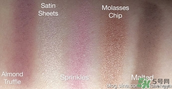 too faced巧克力眼影盤色號試色圖 too faced巧克力眼影盤色號試色圖