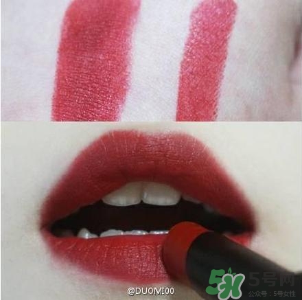 磚紅色是什么顏色？磚紅色口紅試色