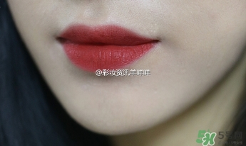 磚紅色是什么顏色？磚紅色口紅試色