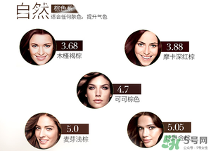 施華蔻染發(fā)劑哪個顏色好看？施華蔻染發(fā)劑色號圖