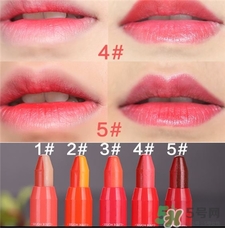 愛(ài)麗小屋雙色蠟筆口紅色號(hào) 愛(ài)麗小屋雙色口紅試色