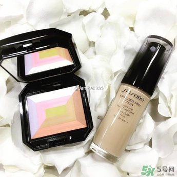 資生堂七色粉餅多少錢？資生堂七色蜜粉試色