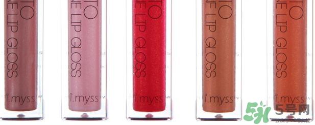 imyss馬卡多閃亮動人唇彩色號 imyss愛蜜詩唇彩試色