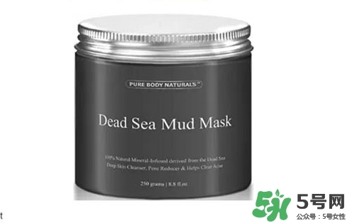 pure body naturals死海泥面膜怎么用？