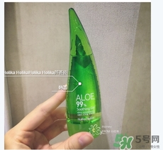 holika蘆薈膠怎么用？holika holika蘆薈膠使用方法