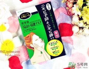 肌美精綠茶面膜怎么用？肌美精綠茶祛痘面膜要洗嗎？