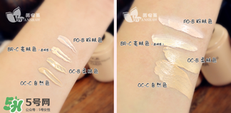 kate粉底液色號(hào)怎么選？kate粉底液色號(hào)試色