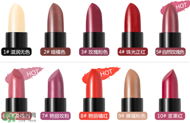 km唇膏哪個顏色好？km唇膏試色