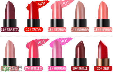 km唇膏哪個顏色好？km唇膏試色