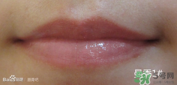 曼秀雷敦水彩潤唇膏哪個顏色好看？曼秀雷敦水彩潤唇膏試色