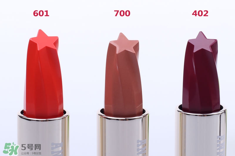 安娜蘇星星口紅哪個色最好？安娜蘇星星口紅試色