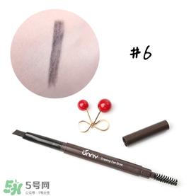 Unny眉筆怎么樣？Unny眉筆試色色號